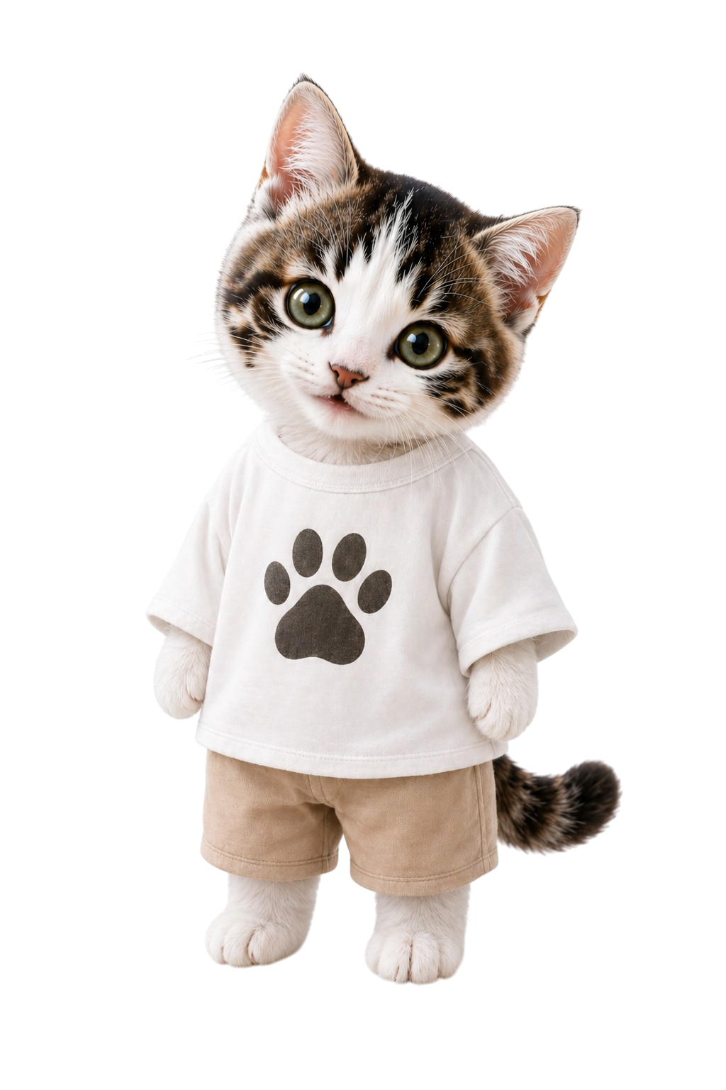 キャラ化された猫